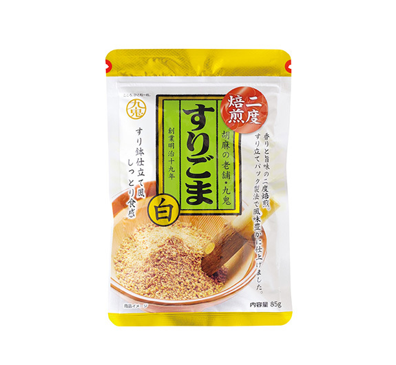 写真：（九鬼）香りと旨味の二度焙煎　すりごま 白